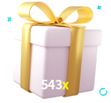 Receba seus bônus de boas-vindas no 543x